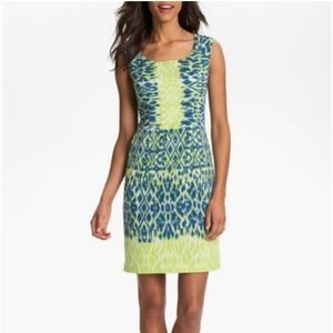 🆕Adrianna Papell Ikat Print Dress, Size 10